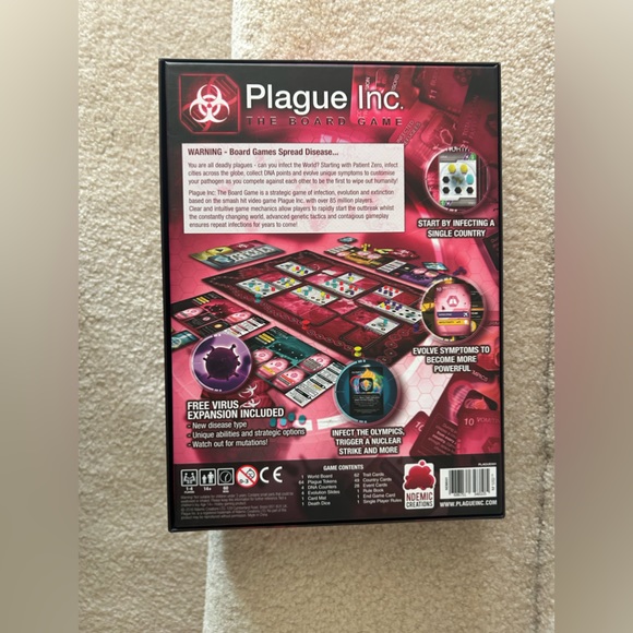 Plague Board Game - Picture 2 of 3